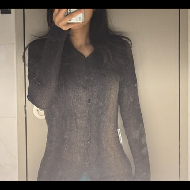 Issey Miyake pleats 이세이미야케 플리츠 가디건 2/m