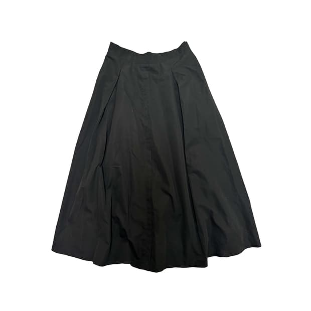빈티지 블랙 롱 스커트