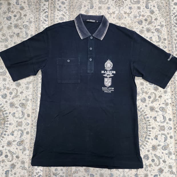 HARDY AMIES 하디 에미스 포켓 폴로티 L