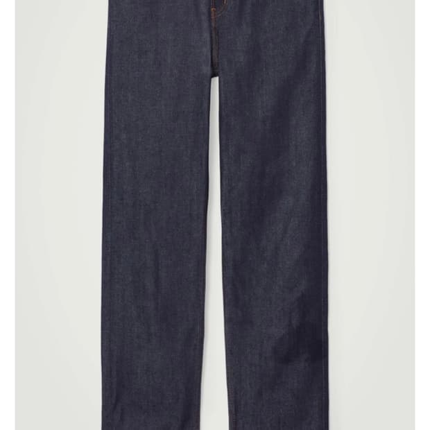 COS 스트레이트 셀비지 데님