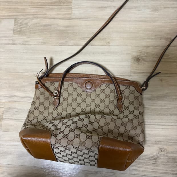 (정품)구찌 GG 캔버스 크로스백