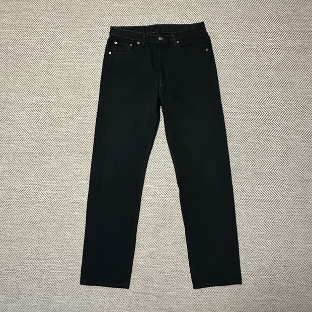 LEVI'S 501 90's usa made black denim