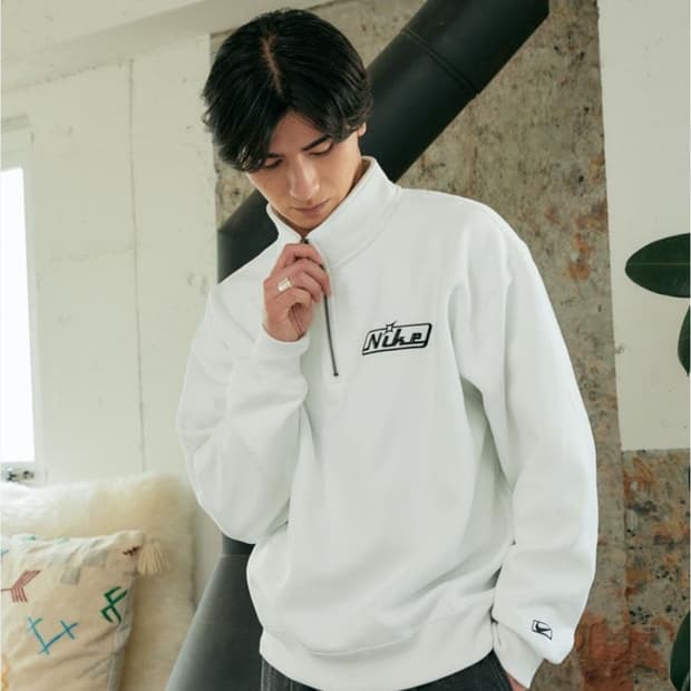 나이키 쿼터 집업 