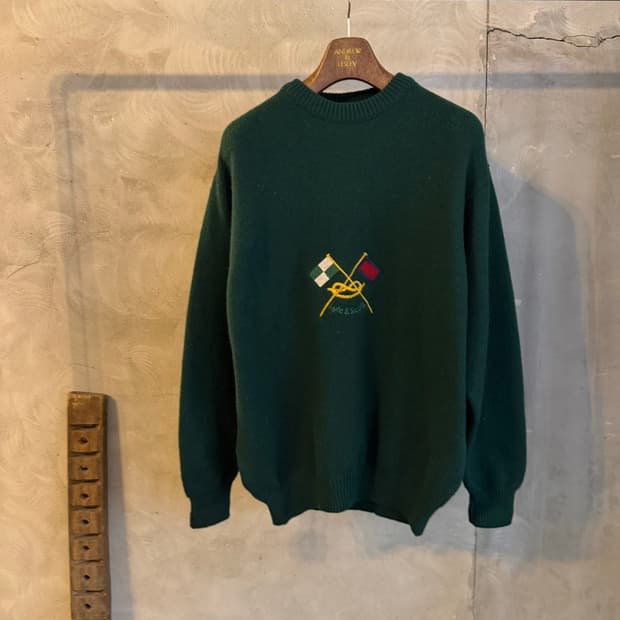 라일앤스콧 램스울 니트 100