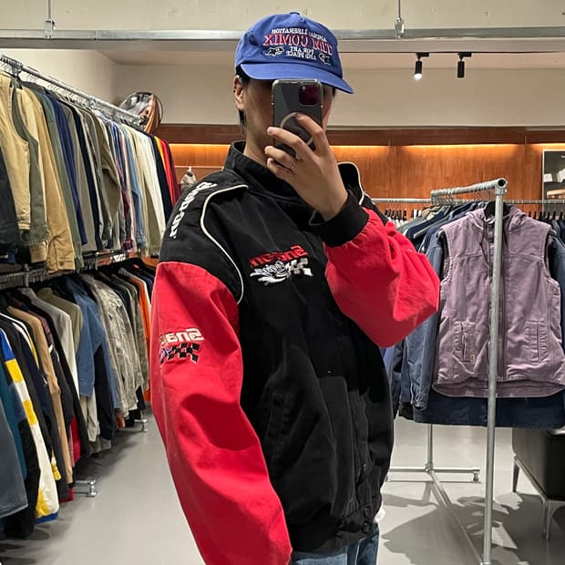 Snap on 레이싱 자켓 (페인팅)