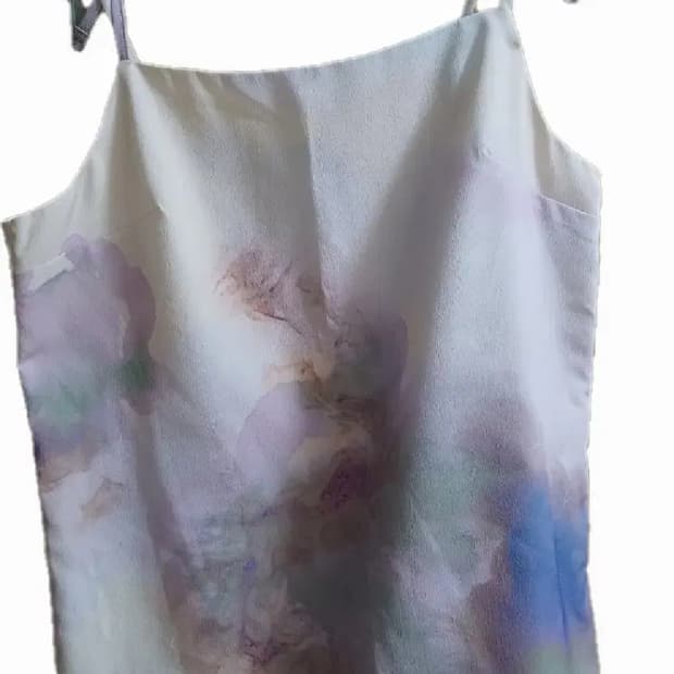 리맨티스트 패턴슬리브리스 탑 pattern sleeveless