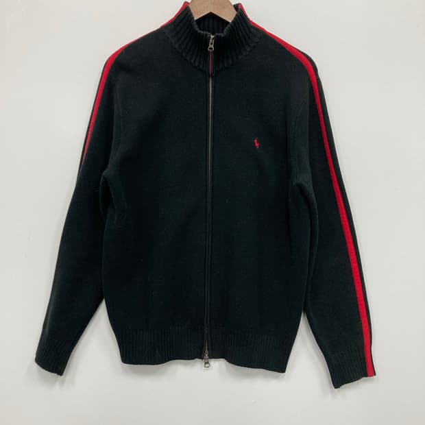폴로 니트집업