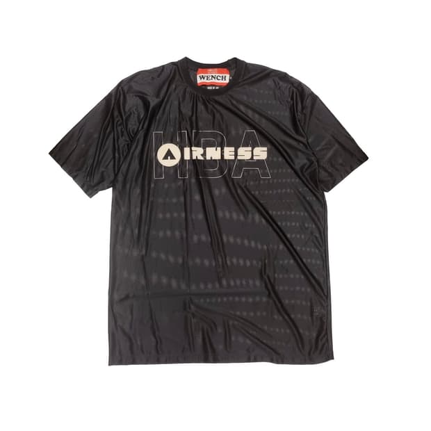 후드바이에어 - 17SS AIRNESS 매쉬 티셔츠 - 블랙 - M