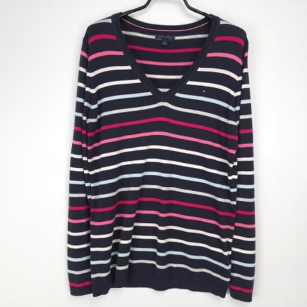 타미힐피거 니트