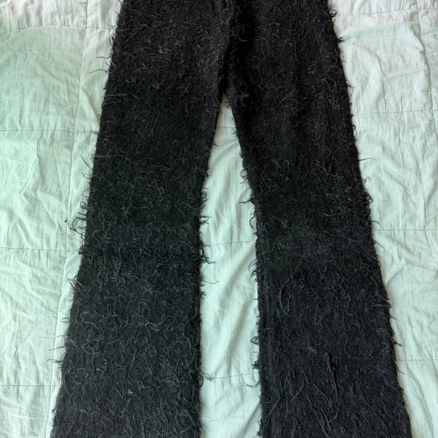 [36] paradoxe 파라독스 블랙 부쉬 데님