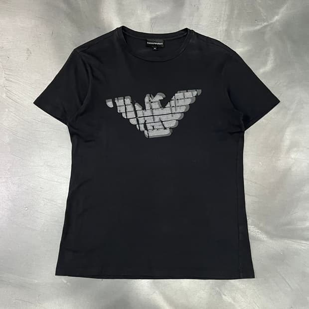  엠포리오 아르마니 로고 반팔티 y15925