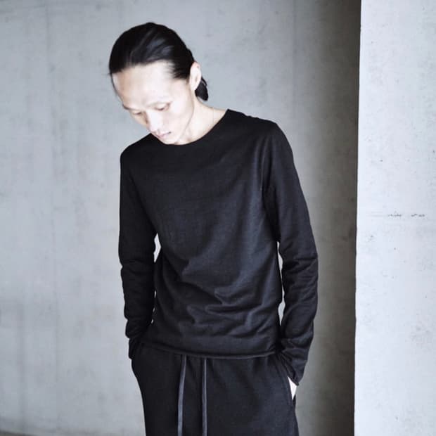 구매) 텍스처드 롤 롱슬리브 블랙 1