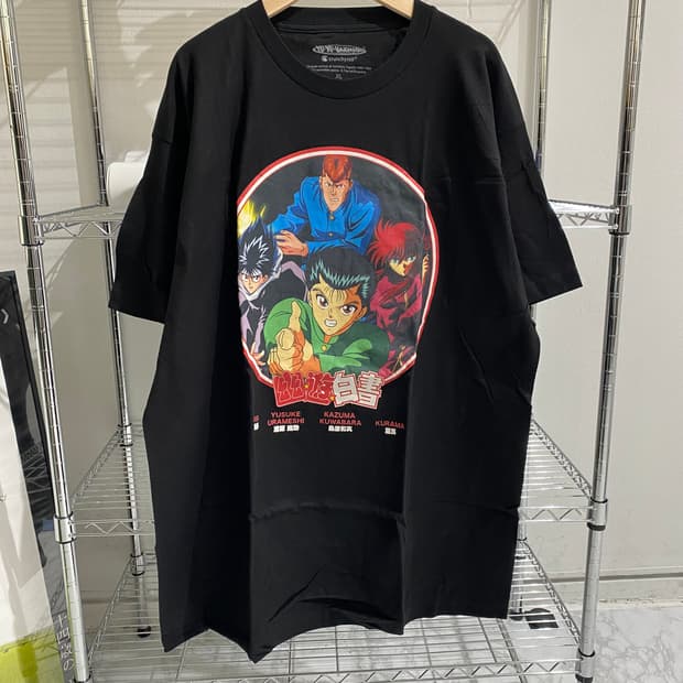 유유백서 오피셜 애니메이션 티셔츠