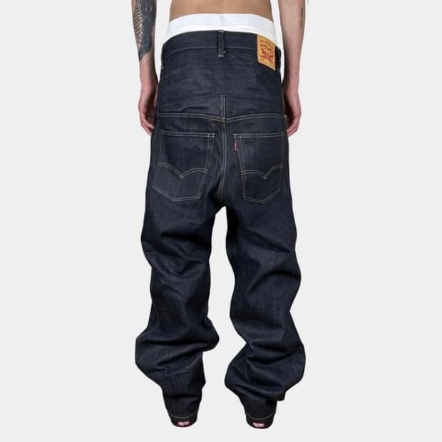 준야와타나베 리바이스 하이라이즈 데님