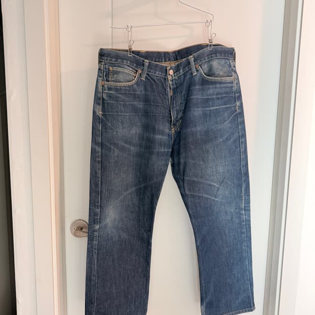 폴로 랄프로렌 워싱 데님. 38사이즈