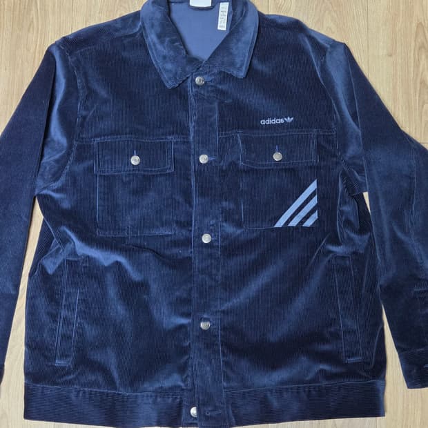 아디다스 코듀로이 자켓 실측 XXL 110