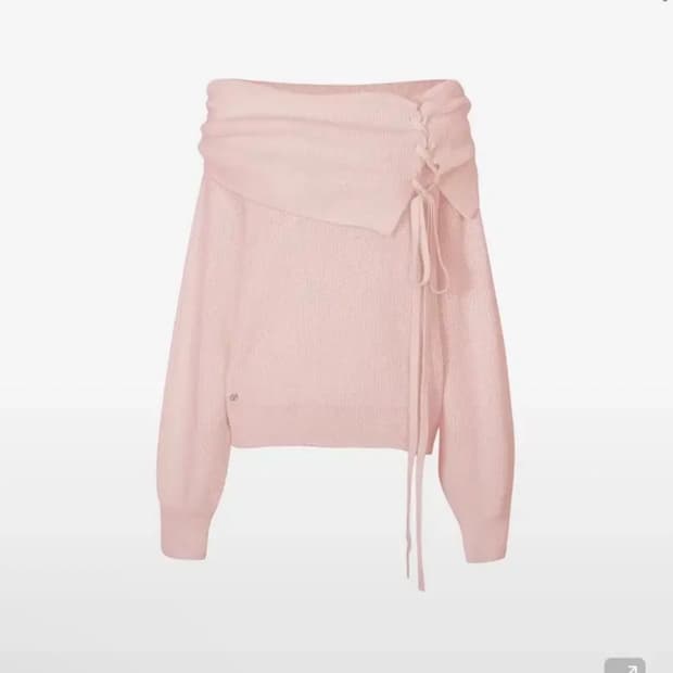 페인오어플레져 카렌 니트 핑크