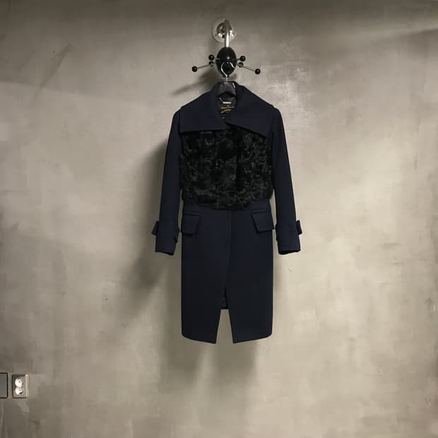 비비안웨스트우드 네이비 코트 38(W)