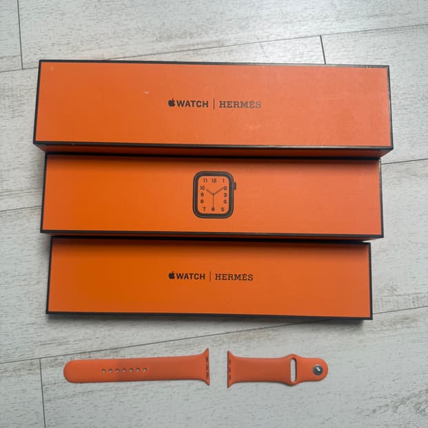 애플워치4 x 에르메스 스테인리스 44mm 판매합니다~