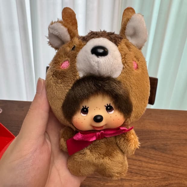 나라 사슴 몬치치 키링