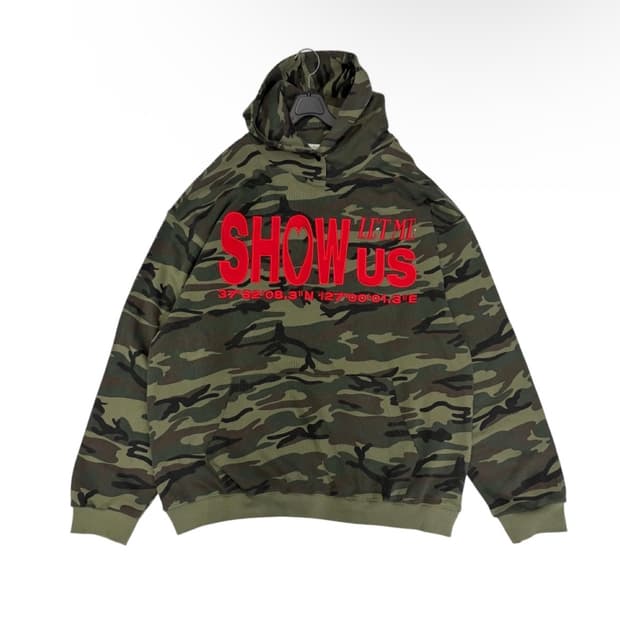 러브이즈트루 카모 후디