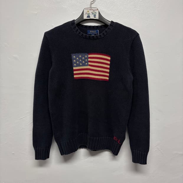 폴로 랄프로렌 성조기 니트 3
