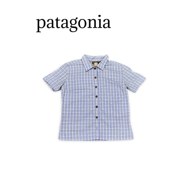 (85)patagonia 체크 셔츠