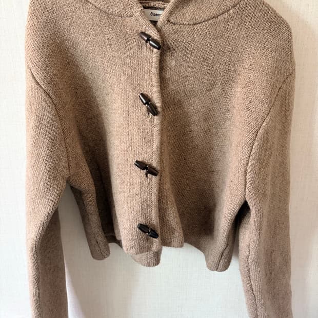 니트 가디건(토글/떡볶이 니트 가디건)