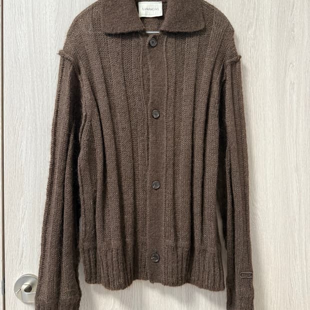 우마뭉 가디건 브라운 M