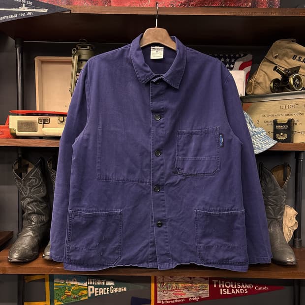 60~70s 피오니어 워크웨어 독일생산 프렌치 워크자켓 N712