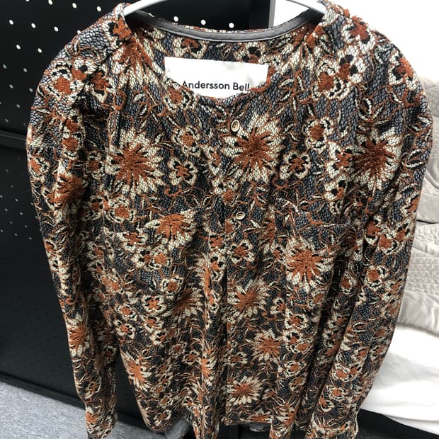 앤더슨벨 플라워 셔츠