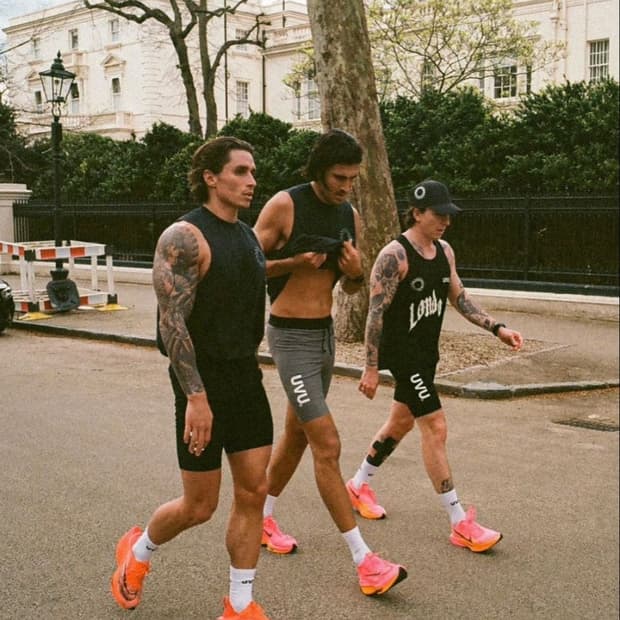 러닝)UVU 하프타이즈 블랙/그레이L