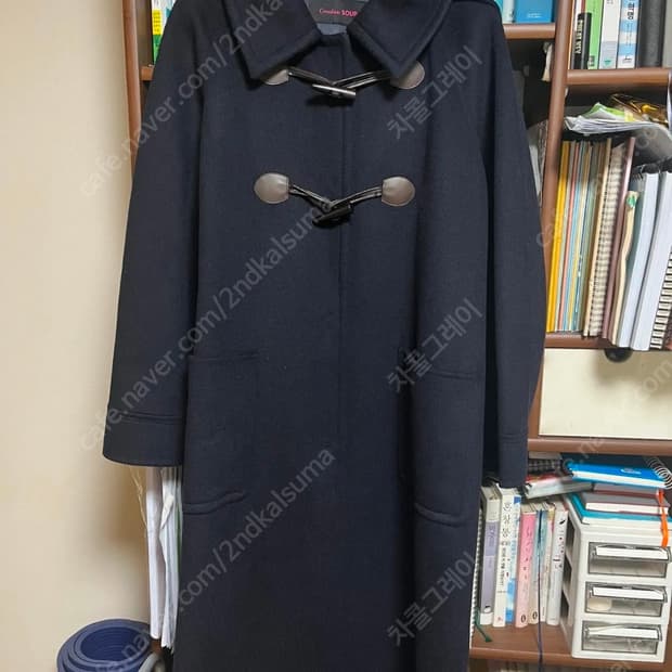 Soup  떡볶이 디테일  더플 발마칸 울 코트 free