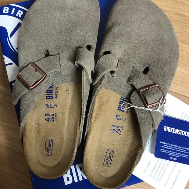 버켄스탁 보스턴 타우페 41