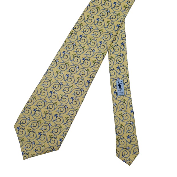 YSL 입생로랑 실크 넥타이 [BCF10811_0778-04]