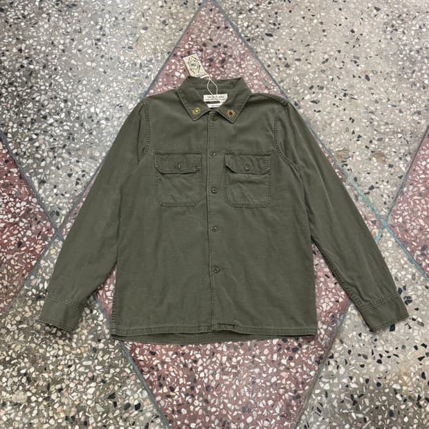 레미릴리프 플라워 밀리터리 셔츠 (2XL)