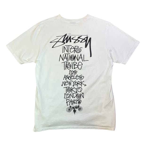 STÜSSY 스투시 트라이브스택 반팔