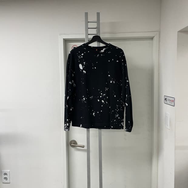 OAMC 페인팅 맨투맨 S