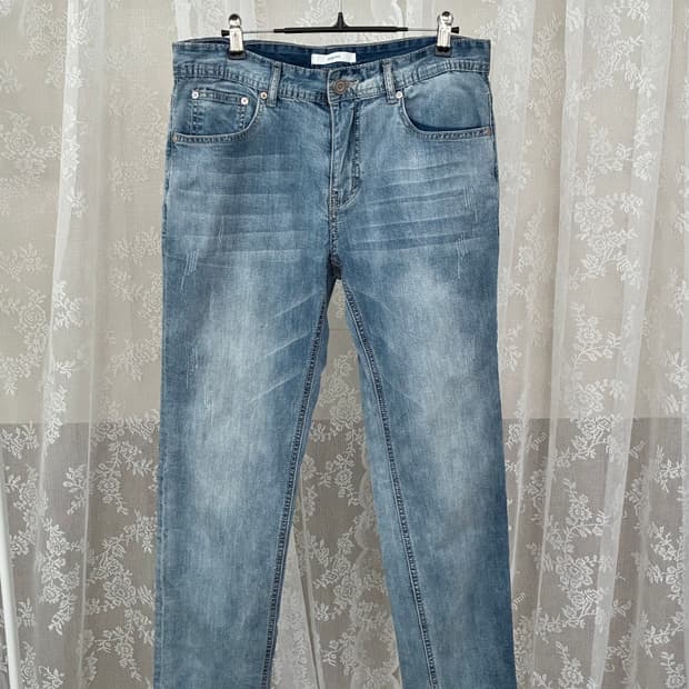 78-94) 코오롱 에피그램 데님 청바지 연청