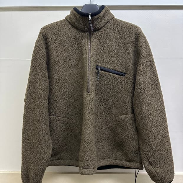 카키스 후리스 다크브라운 L