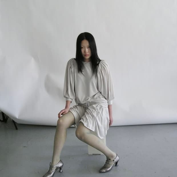 에옹쓰 아르누보 드레스 세이지그린 (새상품)