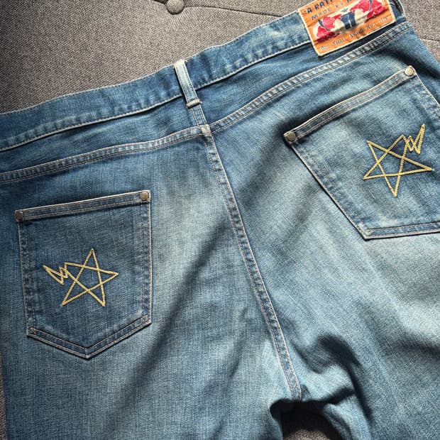 A BATHING APE Denim Pants