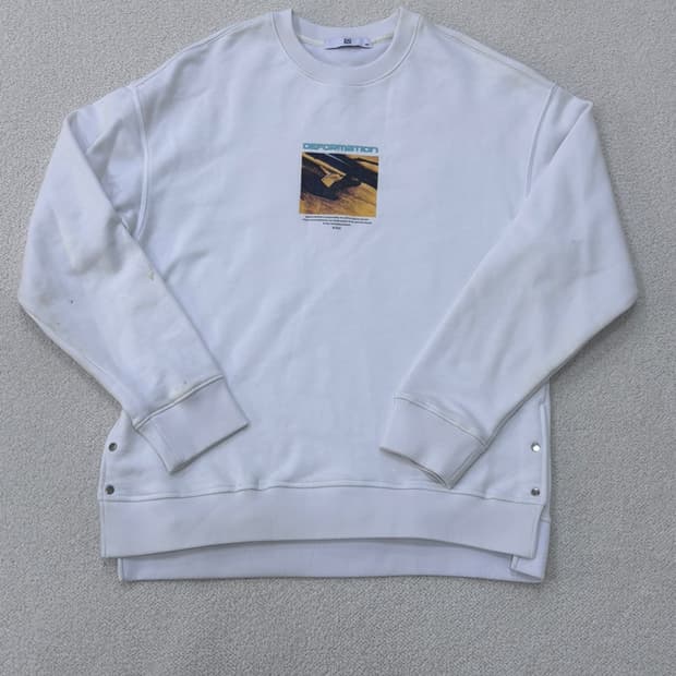 100 지오송지오 맨투맨 티셔츠 0306E