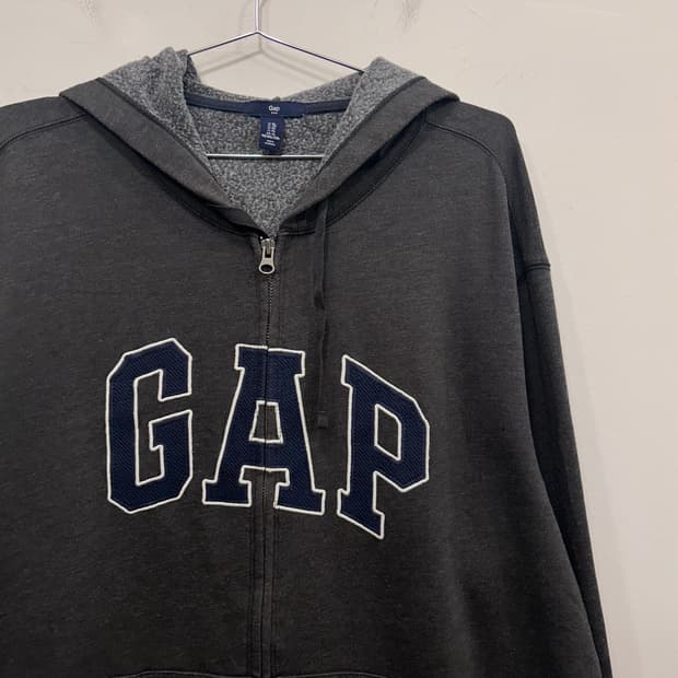 GAP 재팬 프론트로고 오버핏 후드 집업