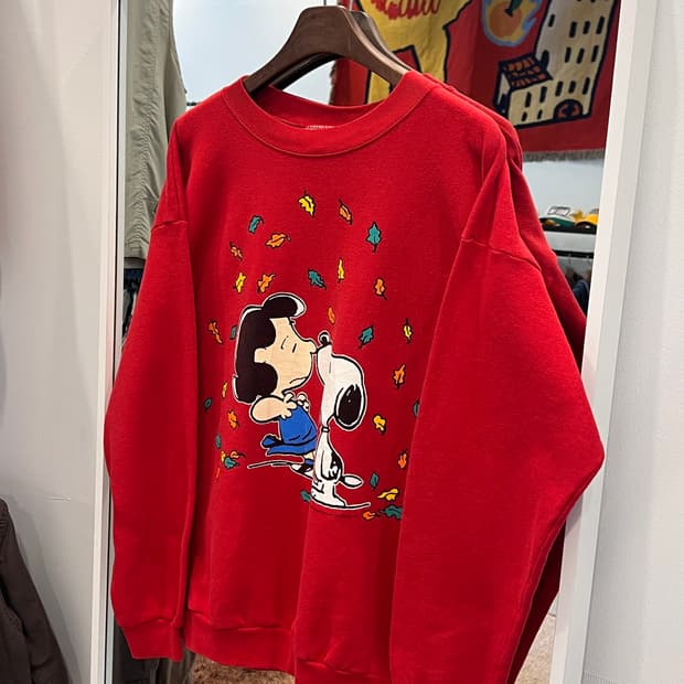 90s Peanuts 피너츠 스누피 스웻셔츠 (made in USA)