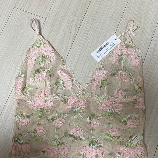 누아누 로즈 캐미솔 Rose Camisole(택)