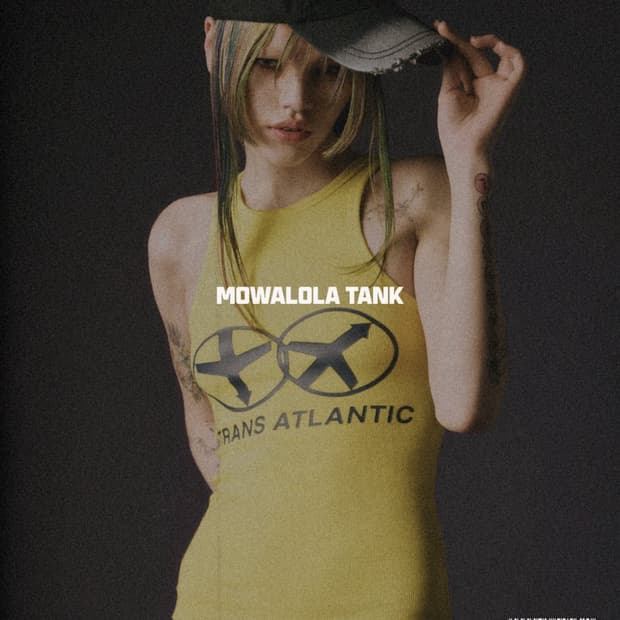 mowalola cap (black)