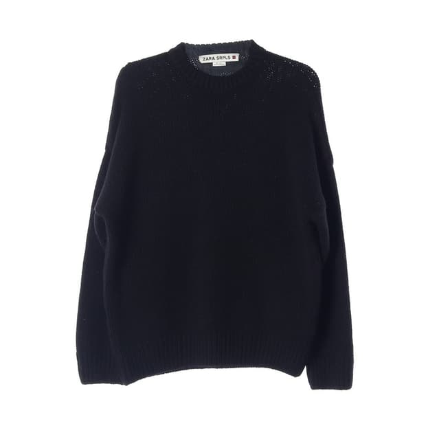 ZARA SRPLS 램스울 니트 S