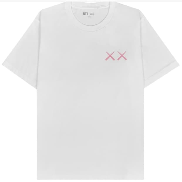 [4xl/화이트] 유니클로 UT x 카우스 숏슬리브 그래픽 티셔츠