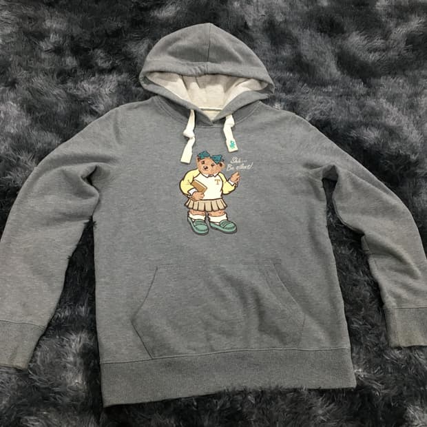 투티/0129 티니위니 후드티 그레이 